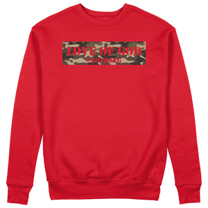 CAMO BAR SWEATER (5 COLOR OPTIONS)