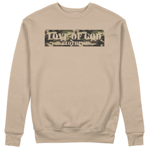 CAMO BAR SWEATER (5 COLOR OPTIONS)